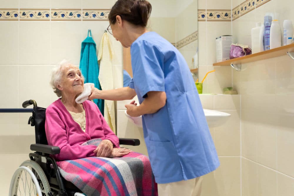 Specialized caregiver training session